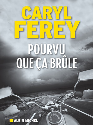 cover image of Pourvu que ça brûle